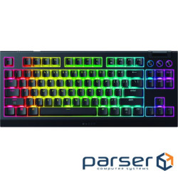 Клавіатура механічна RAZER BlackWidow V4 Low-Profile, TKL, Green switch (RZ03-05450500-R3M1)