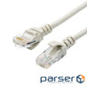 Patch cord Atcom 7.5 м UTP, Серый, 7.5 м, 5е cat. (9165)
