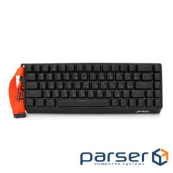 Клавіатура механічна USB JEDEL KL-166, довжина кабелю 170см, RGB підсвічування, (Eng / Укр / Рус), (