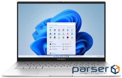 ноутбук 14_3K_OLED/U9-285H/32/1TB SSD/Intel Arc/DO S/BL/Foggy Silver ASUS UX3405CA (90NB14W2-M01V30)