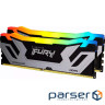 Модуль пам'яті KINGSTON FURY Renegade RGB Black/Silver DDR5 8400MHz 48GB Kit 2x2 (KF584CU40RSAK2-48)