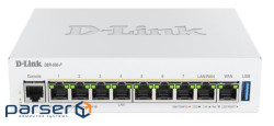Мультисервiсний Маршрутизатор D-Link DBR-600-P, 7x2.5GE LAN PoE, 1x2.5GE LAN/WAN PoE, 1x2.5GE WAN, 1