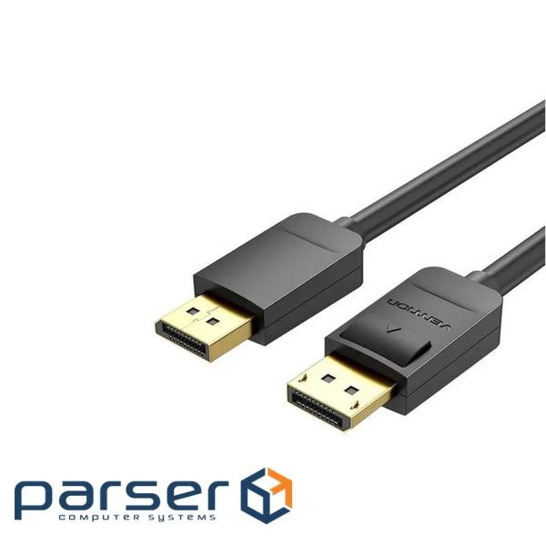 Кабель Vention DisplayPort 4К Cable 1.5M Black (HACBG)