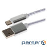 Кабель Ultra UC100-0100WH, USB-A 2.0 - USB Type C ULTRA UC100-0100WH