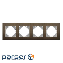 Frame Videx BINERA chocolate aluminum 4 posts (VF-BNFRA4H-CH)