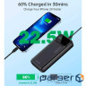 УМБ Choetech Power bank B729 20000mAh PD 22.5W Black (B729-BK)