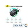 Зарядний пристрій Baseus Palm Fast Charger 1C 20W + Cable 1.0m Type-C 60W black (P10111602113-01)