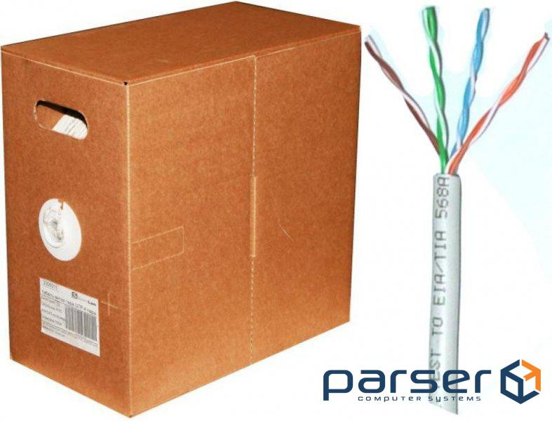 Кабель мережевий Atcom UTP 305м cat.5e, CU, 0,5мм (3800)