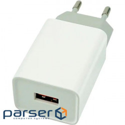 Зарядний пристрій MIBRAND MI-206Q Travel Charger USB-A White (MIWC/206QUW)