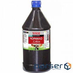 Чорнило WWM Canon PG-40Bk/PG-50Bk/PGI-5Bk 1000г Black pigm. (C40/BP-4)