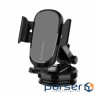 Універсальний автодержатель ColorWay Dashboard Car Wireless Charger 15W Black (CW-CHAW037Q-BK)