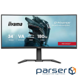 34" 21:9 вигнутий VA РК монітор, 0,4 мс (MPRT), 1 80 Гц, Adaptive Sync, HDR, 2xHDMI (GCB3484WQSU-B1)
