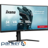 34" 21:9 вигнутий VA РК монітор, 0,4 мс (MPRT), 1 80 Гц, Adaptive Sync, HDR, 2xHDMI (GCB3484WQSU-B1)