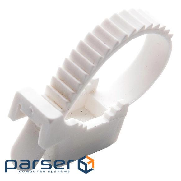 Strap mount white 10x120 mm (starting 50pcs .) APRO KR-33W