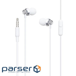Гарнитура XO EP15 In-ear Metal White (6920680866175)