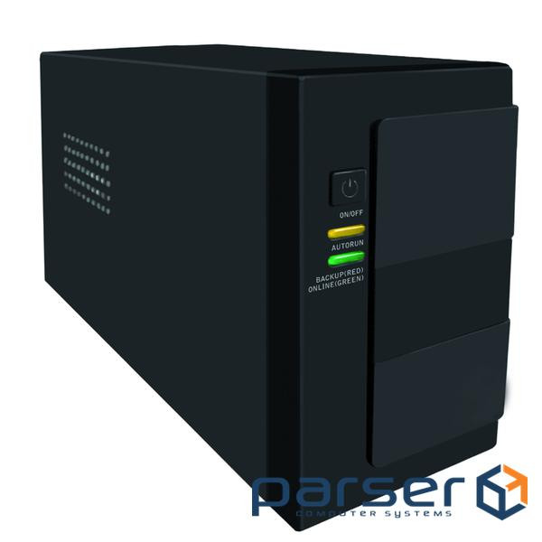Джерело безперебійного живлення SVC VR-330Li 330Вт LiFePO4 (92Wh), 2 x Shuko, чорний 