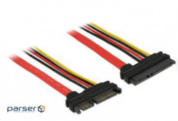 Cable . SATA 22p M/F,0.2m AWG18+26,Standart (70.08.4362-10)