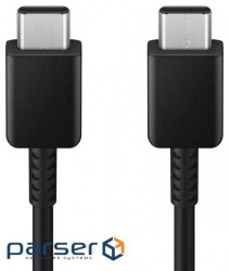 Date cable USB-C to USB-C 1.8m Black 3A Samsung (EP-DX310JBRGRU)