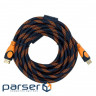 Кабель мультимедійний HDMI to HDMI 5.0m 4K Grand-X (HDN05-4K)
