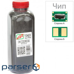 Тонер OKI C332/MC363, 120г Black+chip AHK (1505321)