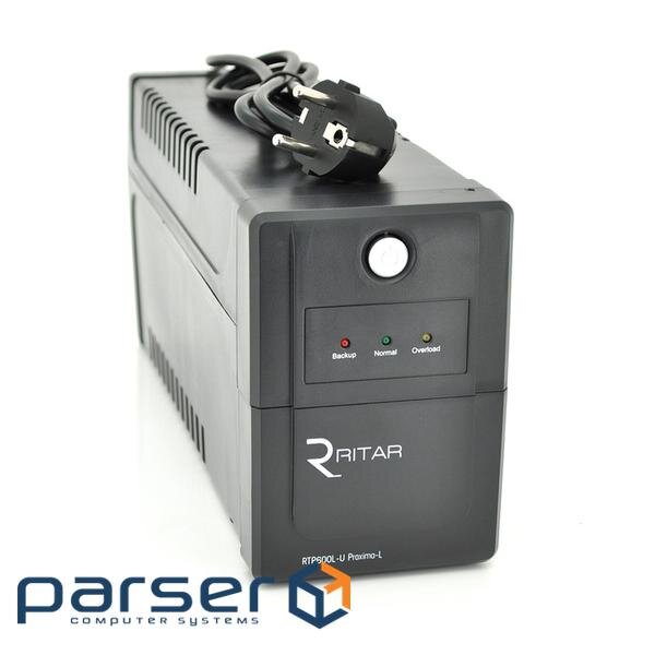 Джерело безперебійного живлення Ritar RTP600L-U Proxima-L, LED, AVR