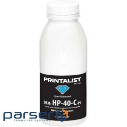 Тонер HP CLJ Universal 40г Cyan Printalist (HP-40-C-PL)