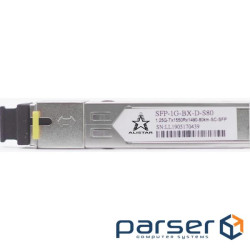 Модуль SFP Alistar Модуль SFP 1000BASE-BX 1SM WDM SC 80KM TX1550/RX1490nm DDM (SFP-1G-BX-D-S80)