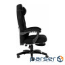 Ігрове крісло GT Racer X-2749-1 Black (X-2749-1 Fabric Black Suede)