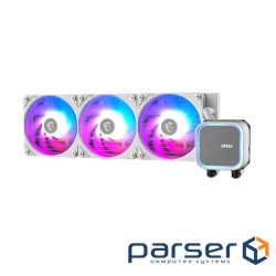 Система охолодження для комп'ютерного процесора MULTI SOCKET CORELIQUID A13 360 WHITE MSI