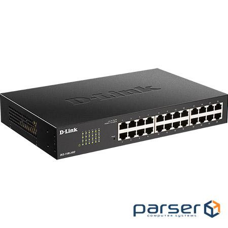 Комутатор мережевий D-Link DGS-1100-24V2