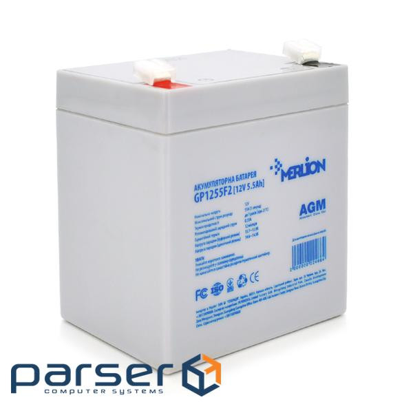 Батарея до ДБЖ Merlion 12V-5.5Ah (GP1255F2)