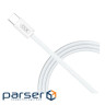 Дата кабель USB-C to USB-C 1.0m 60W white XO (NBQ260A_С_White)