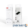Дата кабель USB-C to USB-C 1.0m 60W white XO (NBQ260A_С_White)