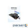 Зарядний пристрій Ugreen USB-C PD20W GaN X512 gray (55528)