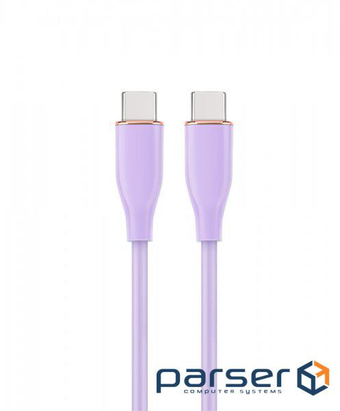 Кабель Cablexpert CC-USB2S-CMCM-1.5M-P, преміум якість USB 2.0 C-тато\С-тото,1.5 м. .