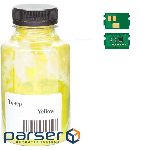 Тонер Kyocera TK-5240, 90г Yellow +chip AHK (3203563)
