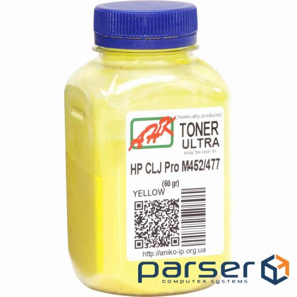 Тонер HP CLJ Pro M452/477, 60г Yellow AHK (3202783)