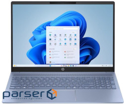 ноутбук 16_2KI/U5-225U/16/512/Intel HD/DOS/BL/Sky Blue HP OmniBook5 LaptopAI 16-af1036ua (D8ZD2EA)