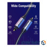 Аудіо кабель CableTime Toslink (M) - Toslink (M), 1 м (CF30H) (CA915286)