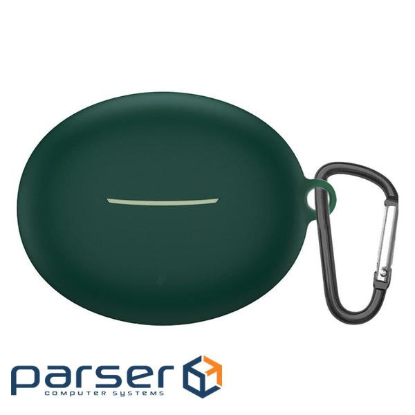 Чохол для навушників BeCover Silicon для Xiaomi Redmi Buds 4 Active Dark Green (710944)
