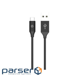 Дата кабель USB 3.0 AM to USB-C 1.0m 3A braided HP (HP_DHC-TC102-1M)