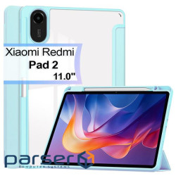Чохол до планшета BeCover Soft Edge TPU Xiaomi Redmi Pad 2 11.0" Light Blue (713661)