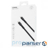 Кабель Proove Eternal Type-C to Type-C 60W (2m) black (CCET60002221)