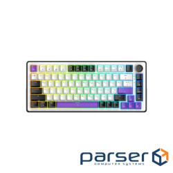 Клавіатура механічна HATOR Hellyberry HK75 White-Violet