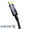 Кабель Baseus Explorer Series Auto Power-Off Type-C to Type-C 100W (2m) black (P10319704111-00)