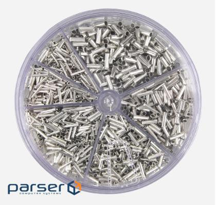 Набір клем / наконечників 1900шт(E0508-500 E2508-200,E1008-400,E1508-300,E7508-500)у бок (EN1900PCS) (EN1900PCS)