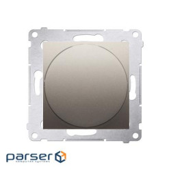 Светорегулятор Premium поворотный 20-500W, золото (DS9T.01/44)