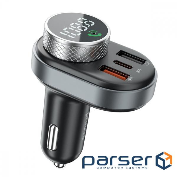 АЗП Proove FM Launcher Sound Link 30W (PD+QC3.0) Type-C+USB black (FMSL30110001)