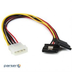 StarTech Cable PYO2LP4LSATA 2x SATA Power Y Splitter Adapter Cable Retail