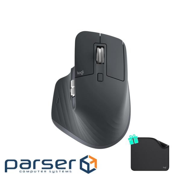 Мишка Logitech MX Master 3S Performance for Business Wireless/Bluetooth + Mouse Pad S (MX910-006582)